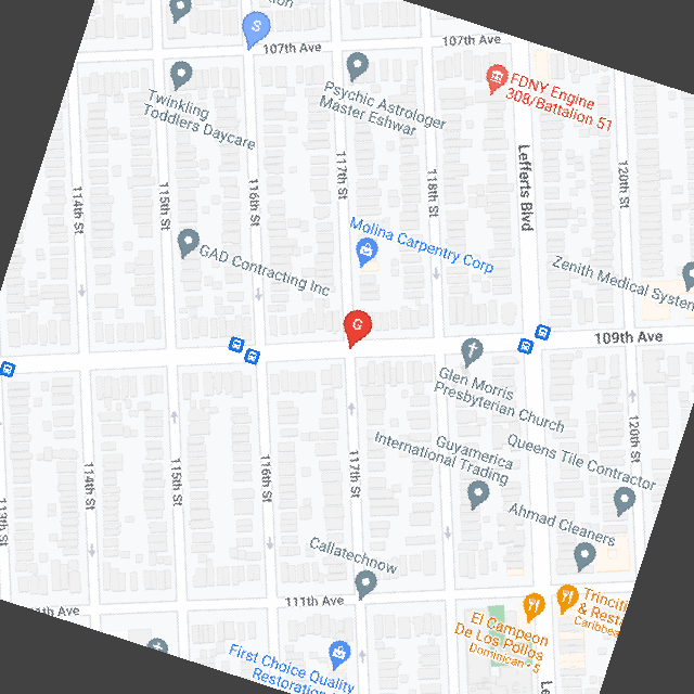 Google Map Pathfinder